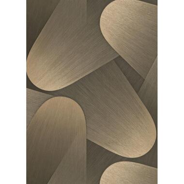 Erismann behang - 3D grafisch motief - goud - 53 cm x 10.05 m - 662385 product