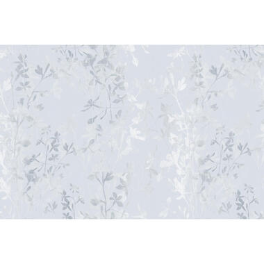 Sanders & Sanders fotobehang - bloemen - blauw - 424 x 280 cm - 640911 product