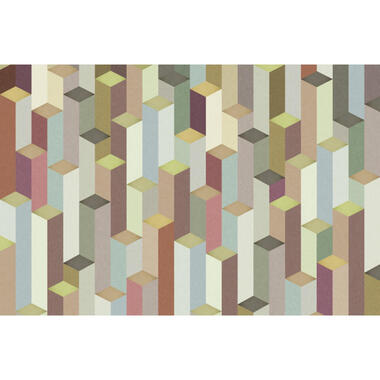 Sanders & Sanders fotobehang - 3D-motief - meerkleurig - 424 x 280 cm - 640992 product