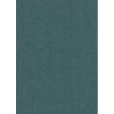 Erismann behang - linnenstructuur - petrolblauw - 53 cm x 10.05 m - 662355 product