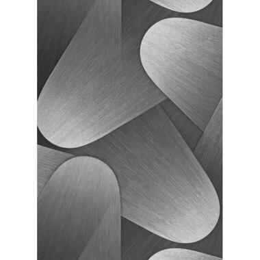 Erismann behang - 3D grafisch motief - zilver - 53 cm x 10.05 m - 662386 product
