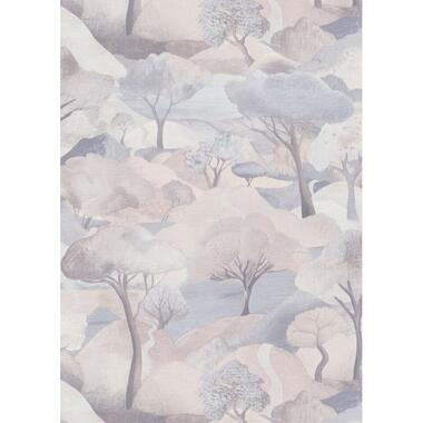 Erismann behang - bomen - grijs - 53 cm x 10.05 m - 662445 product