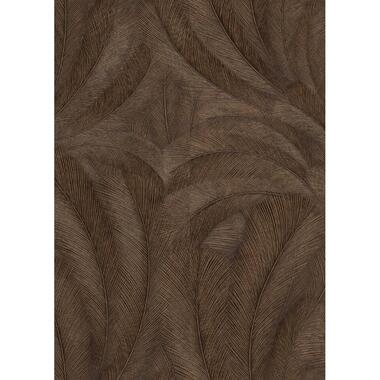 Erismann behang - bladeren - donkerbruin - 53 cm x 10.05 m - 662416 product