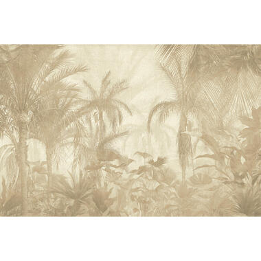 Sanders & Sanders fotobehang - jungle-motief - bruin - 424 x 280 cm - 640781 product