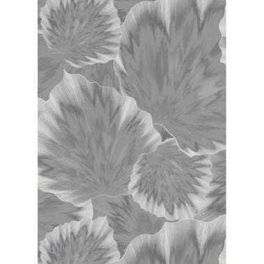 Erismann behang - bladeren - grijs - 53 cm x 10.05 m - 662595 product