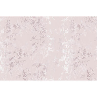 Sanders & Sanders fotobehang - bloemen - roze - 424 x 280 cm - 640910 product