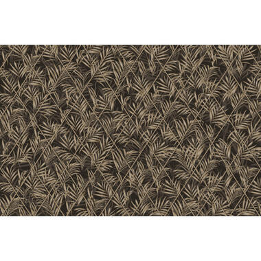 Sanders & Sanders fotobehang - palmbladeren - bruin - 424 x 280 cm - 640926 product