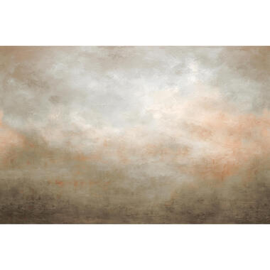 Sanders & Sanders fotobehang wolken bruin - 424 x 280 cm