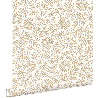 ESTAhome behang - vintage bloemen - beige - 50 x 900 cm - 131511 product