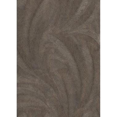 Erismann behang - bladeren - taupe - 53 cm x 10.05 m - 662415 product