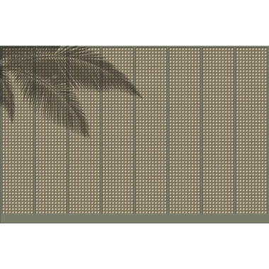 Sanders & Sanders fotobehang - palmbladeren - groen - 424 x 280 cm - 640950 product