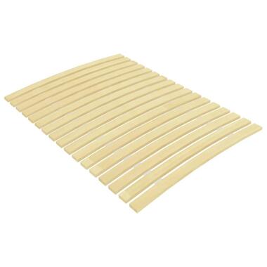 vidaXL - Lattenbodem met 17 latten - Bruin - Hout - 90 x 200 cm product