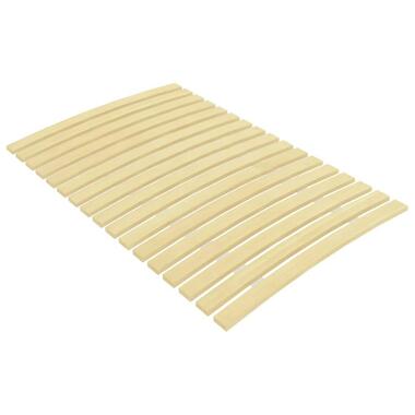 vidaXL - Lattenbodem met 17 latten - Bruin - Hout - 80 x 200 cm product