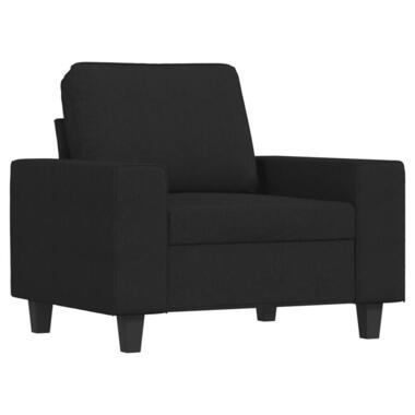 vidaXL - Fauteuil - Zwart - Stof - 60 cm product