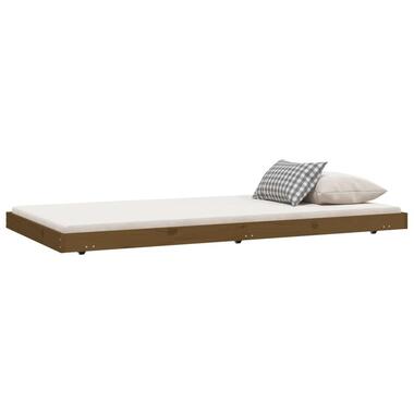 vidaXL - Bedframe - Honingbruin - Grenenhout - 80 x 200 cm product