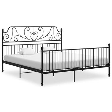vidaXL - Bedframe - Zwart - Metaal - 180 x 200 cm product