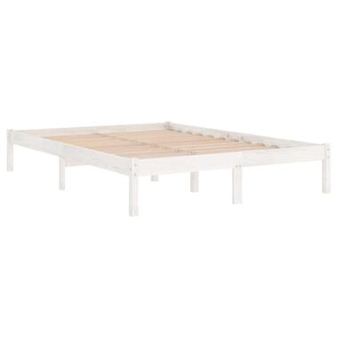 vidaXL - Bedframe - Wit - Grenenhout - 120 x 200 cm product
