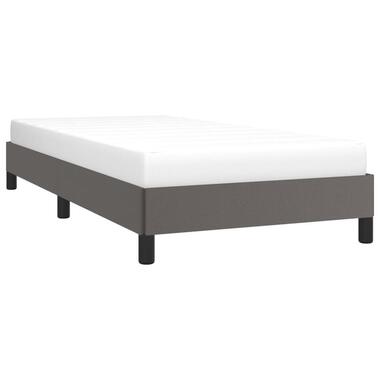 vidaXL - Bedframe - Grijs - Kunstleer - 90 x 200 cm product