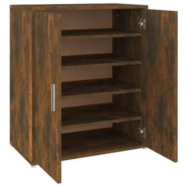 vidaXL - Schoenenrek - Bruin - Bewerkt hout - 60 x 35 x 70 cm product