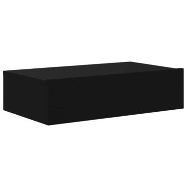 vidaXL - Tv-meubel - Zwart - Hout - 60 x 35 x 15.5 cm - Met LED-verlichting product
