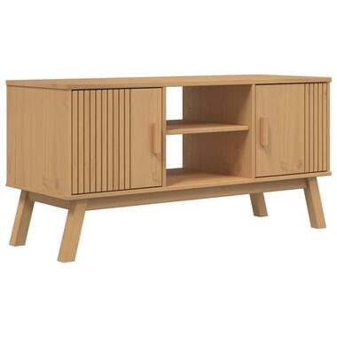 vidaXL - Tv-meubel OLDEN - Bruin - Grenenhout - 114 x 43 x 57 cm product