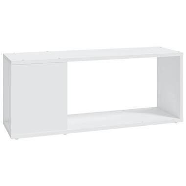 vidaXL - Tv-meubel - Wit - Bewerkt hout - 80 x 24 x 32 cm product