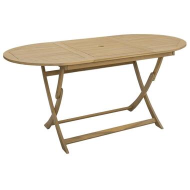 vidaXL - Tuintafel inklapbaar - Bruin - Acaciahout - 160 x 85 x 75 cm product