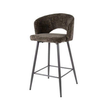 Fraaai - Elmer barstoel tissee cargo - bruin product