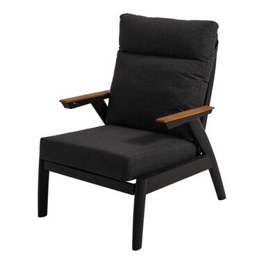 Les - Loungestoel Florence Alu - zwart product