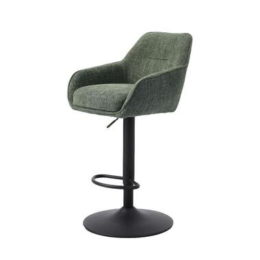 Nordic Home - Ellis verstelbare barstoel stof - groen product