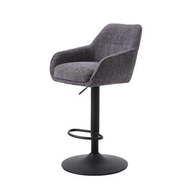 Nordic Home - Ellis verstelbare barstoel stof - grijs product