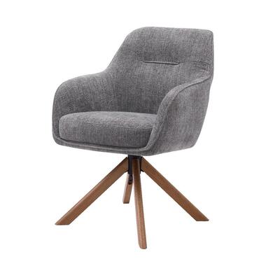 Nordic Home - Ellis armstoel stof - grijs product