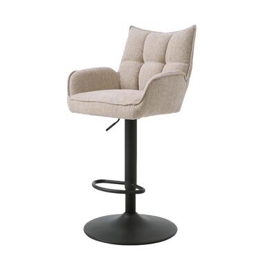 Nordic Home - Janna verstelbare barstoel - beige product
