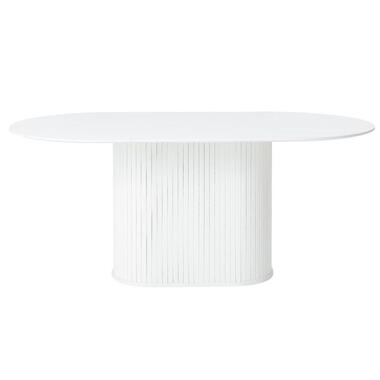 Nordic Home - Kelly ovale eettafel 95x180 cm - wit product