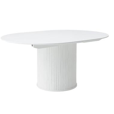 Nordic Home - Kelly ronde uitschuif eetafel Ø120-167 cm - wit product