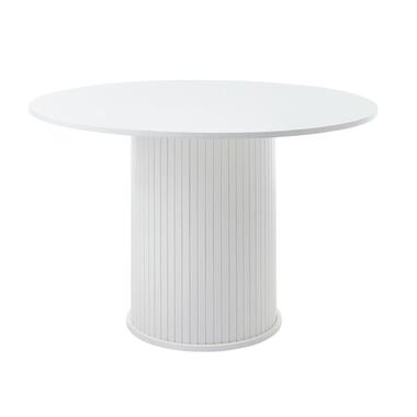 Nordic Home - Kelly ronde eetafel Ø120 cm - wit product