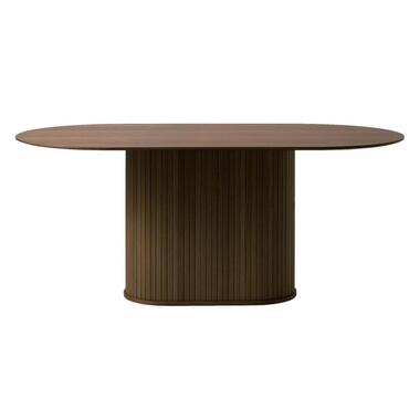 Nordic Home - Kelly ovale eettafel 95x180 cm - donkerbruin product