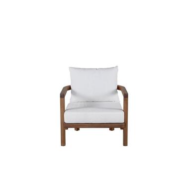 Svea - Abdul loungestoel - acaciahout - naturel/wit product