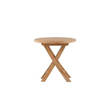 Svea - Alina ronde bistrotafel - ø50 cm - teakhout - naturel product
