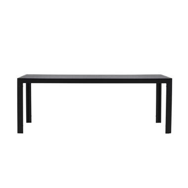 Svea - Farid tuintafel - 205 x 90 x 74 cm - zwart product