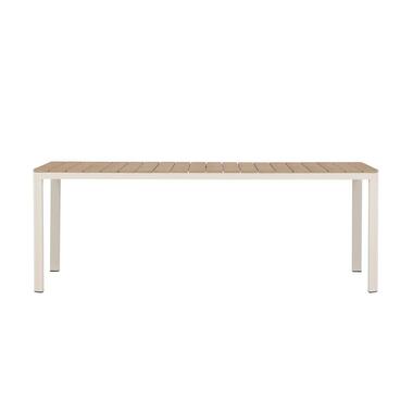 Svea - Mehmet tuintafel - 210 x 90 cm - beige/houtlook product