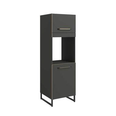Kolomkast Wade met ruimte voor oven - antraciet product