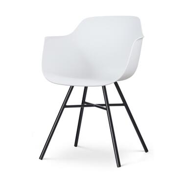 Nolon Noa-Puk Kunststof Wit - Zwart Onderstel product