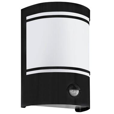 EGLO Cerno 2 Wandlamp - E27 - RVS/Glas - Zwart/Wit product