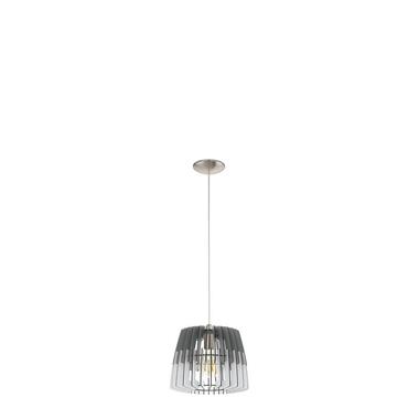 EGLO Artana Hanglamp - E27 - Staal/Hout - Wit:Grijs product