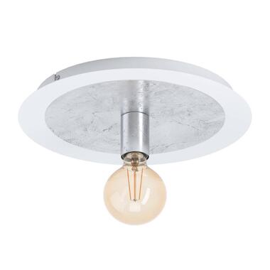 EGLO Passano Plafonnière - E27 - Staal - Wit/Zilver product