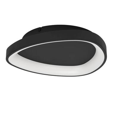 EGLO Loretello Plafonnière - LED - Kunststof/Staal - Zwart product