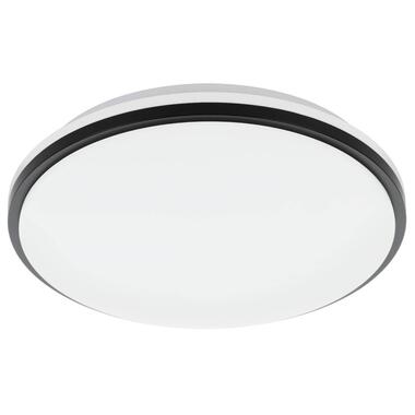 EGLO Pinetto Plafonnière - LED - Staal/Kunststof - Zwart/Wit product