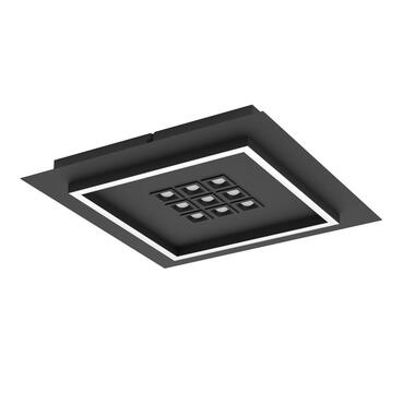 EGLO Balazote Plafonnière - LED - Staal/Kunststof - Zwart/Wit product