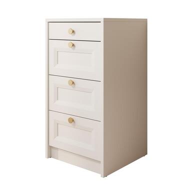 Meubella - Ladekast Rumble - Wit - 40 cm product